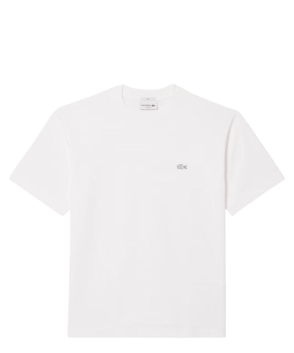 T-shirt unisex Lacoste z ciężkiego dżerseju