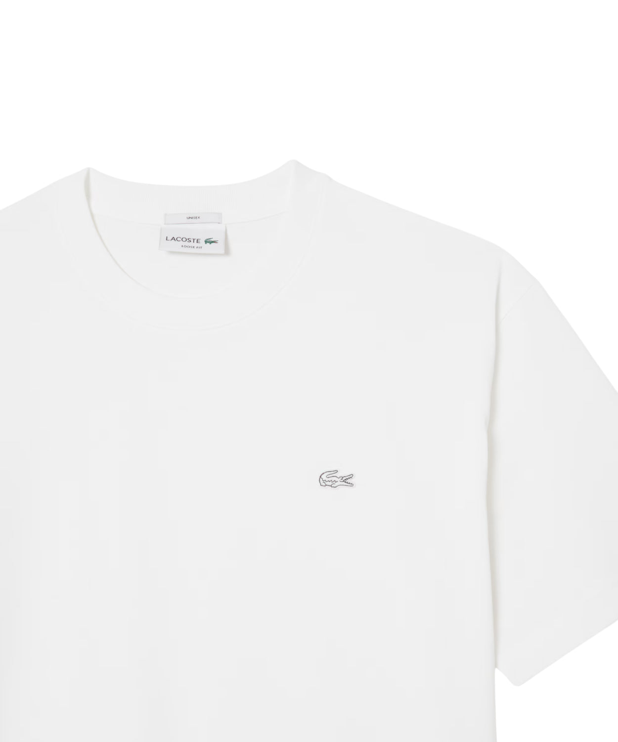 T-shirt unisex Lacoste in jersey pesante