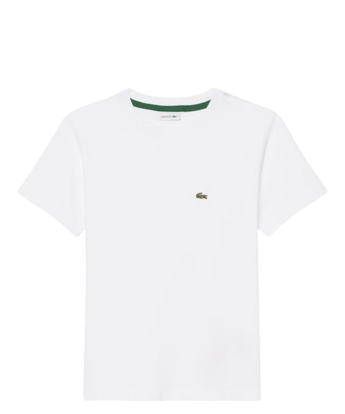 Scopri la T-shirt Lacoste bambino unisex in cotone