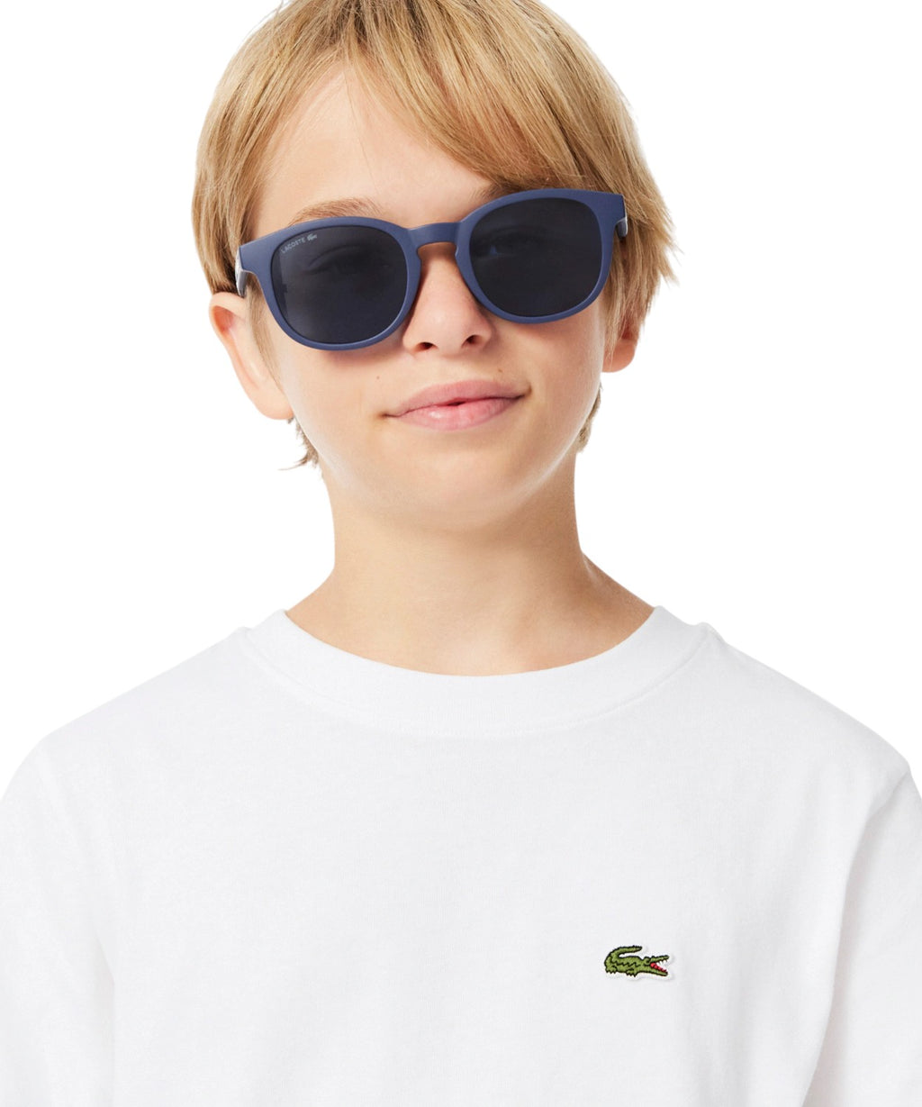 Scopri la T-shirt Lacoste bambino unisex in cotone