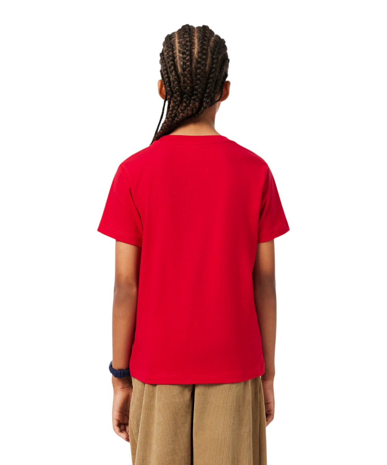 T-shirt Lacoste bambino unisex in cotone