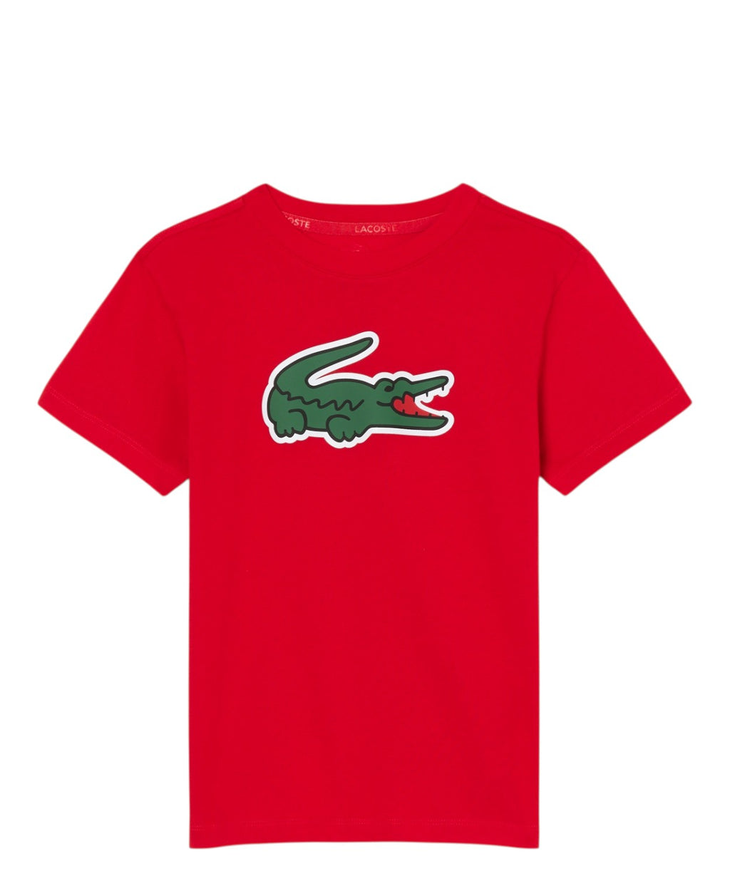 T-shirt sportiva Lacoste bambino unisex con Ultra Dry