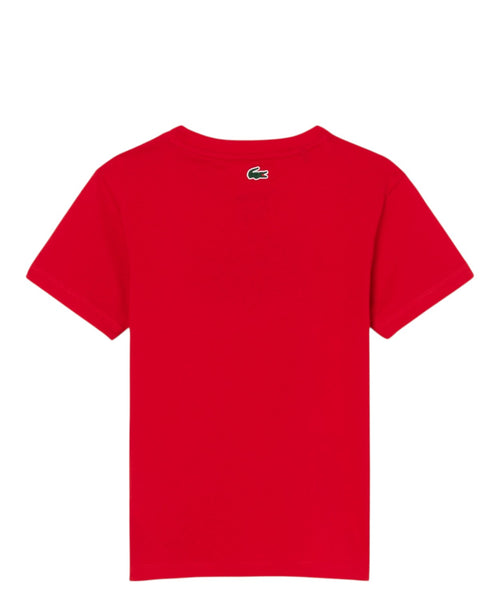 T-shirt sportiva Lacoste bambino unisex con Ultra Dry