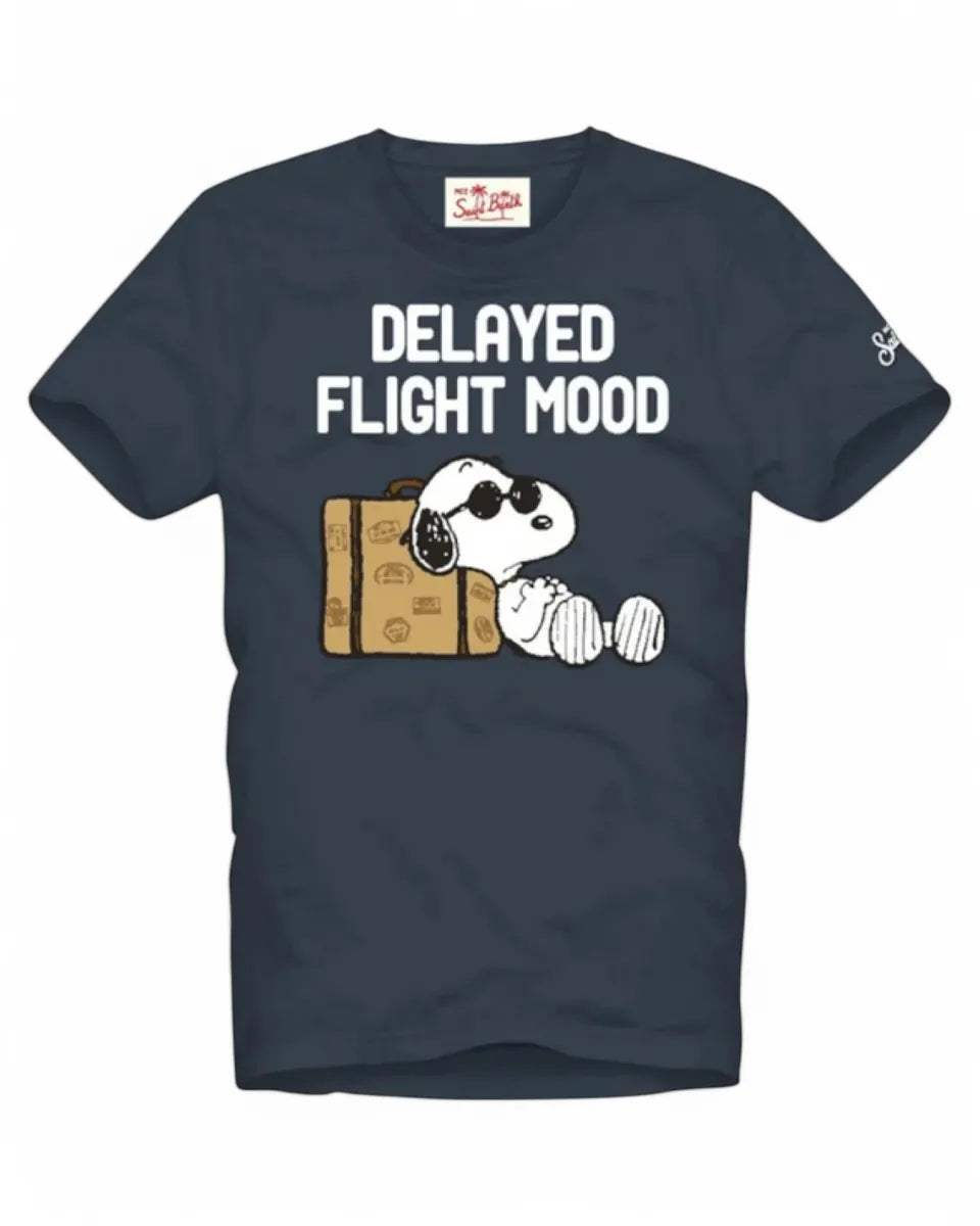 T-Shirt Snoopy Flight Mood-Mc2 Saint Barth-T-shirt-Vittorio Citro Boutique