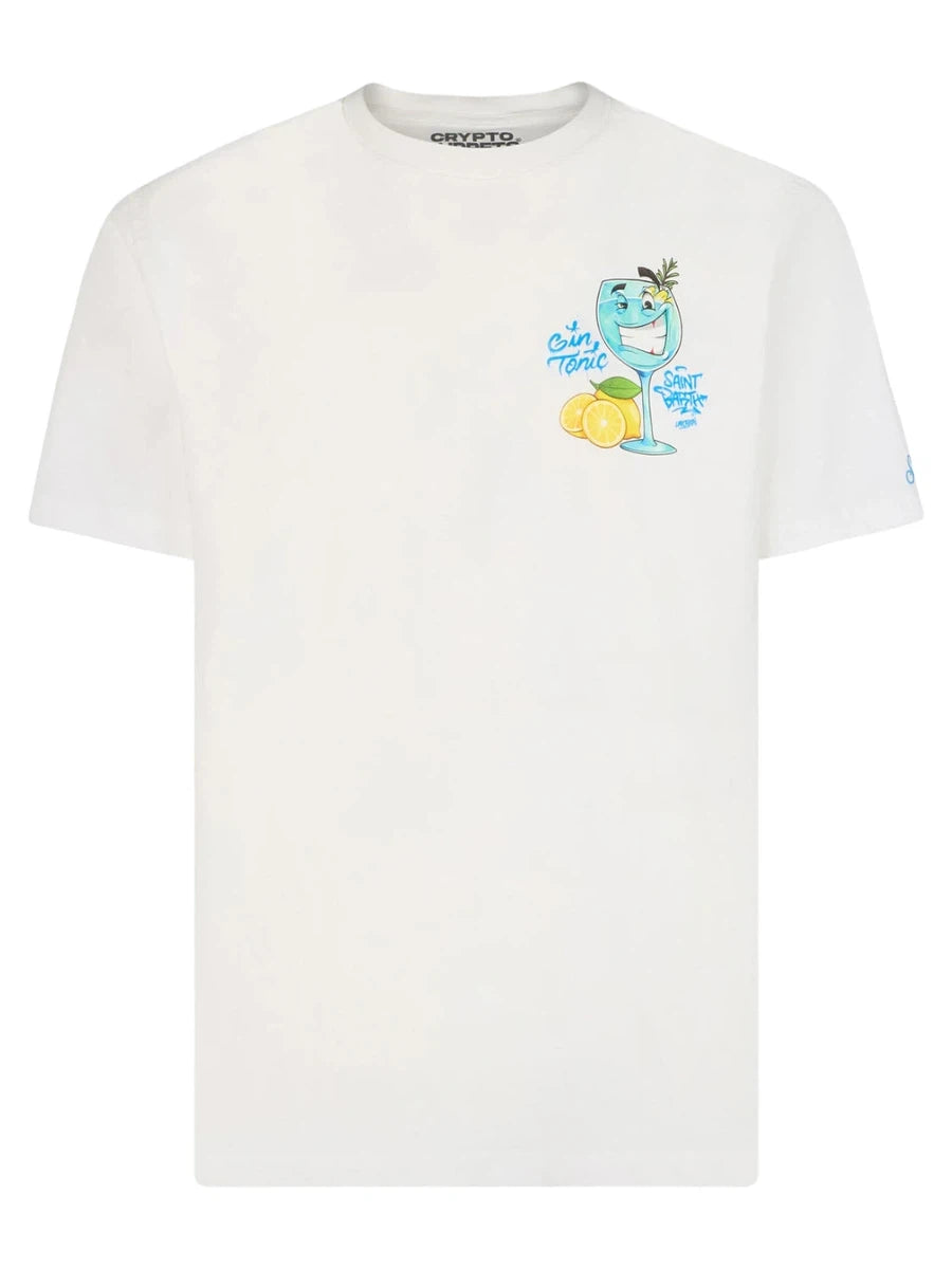 T-shirt Cryptopuppets Gin Tonic Edizione Speciale-Mc2 Saint Barth-T-shirt-Vittorio Citro Boutique