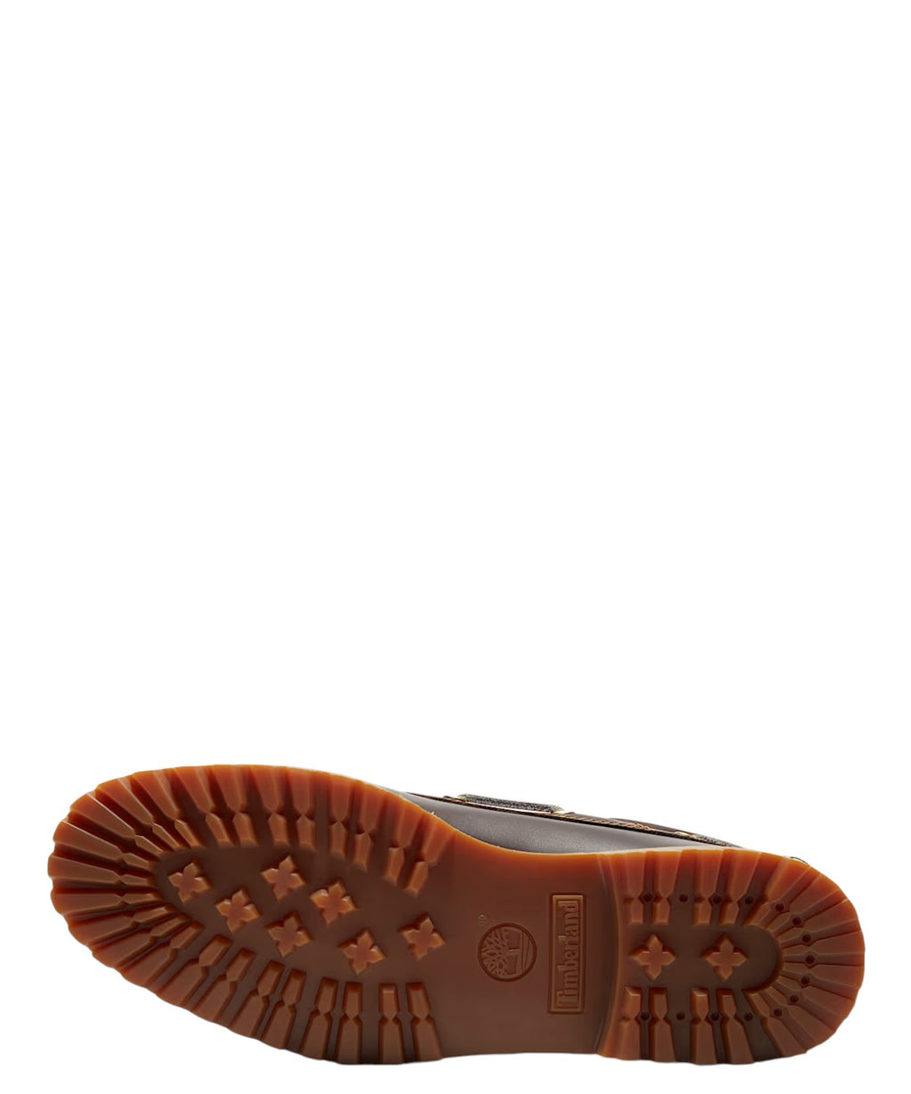 Timberland® Authentic 3-Eye Lug Handsewn Leather Boat Shoes