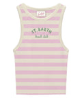 Canotta Donna MC2 Saint Barth con Stripes in Cotone