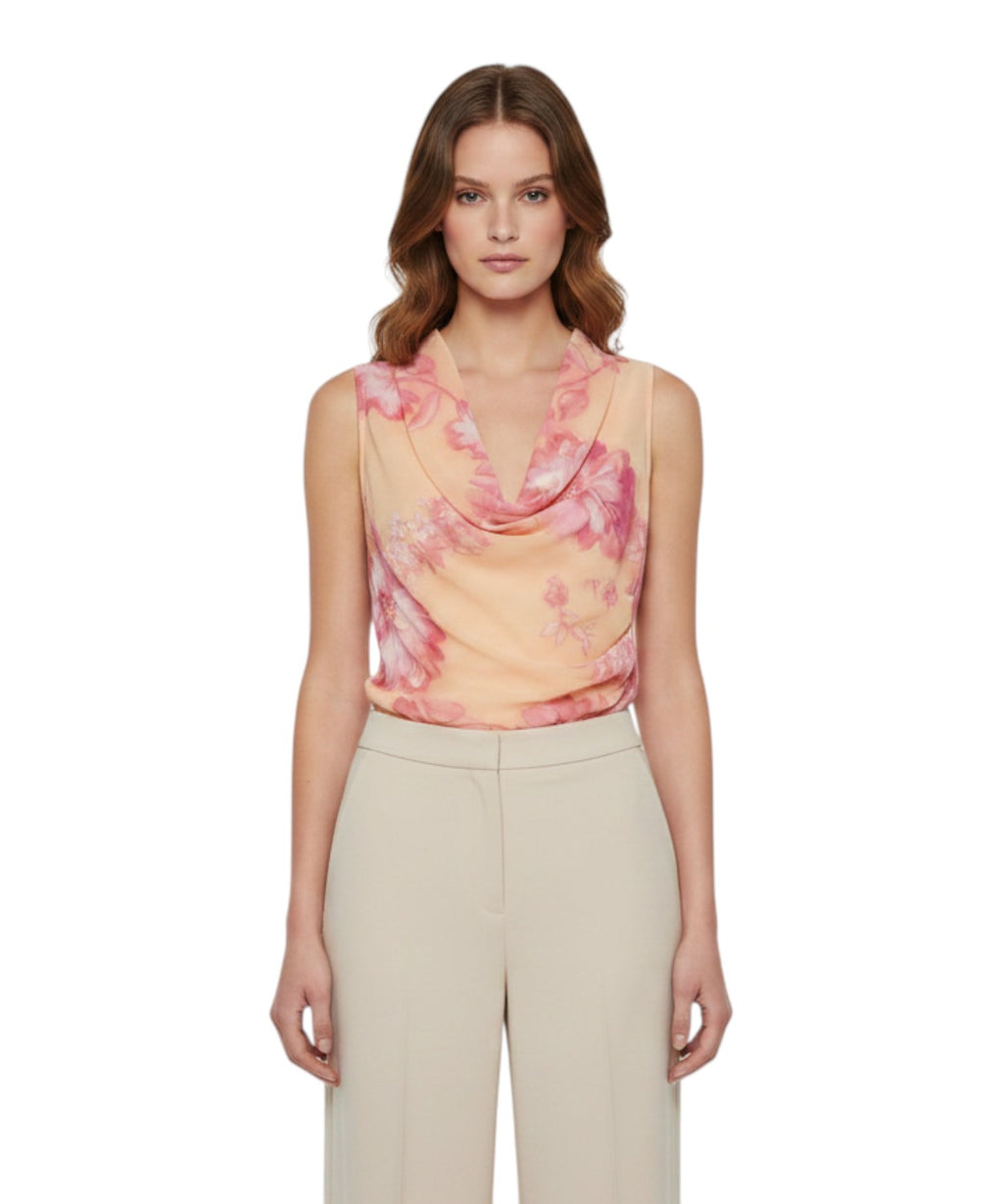 Bluse Marella Cabina med krydset blomsterprint
