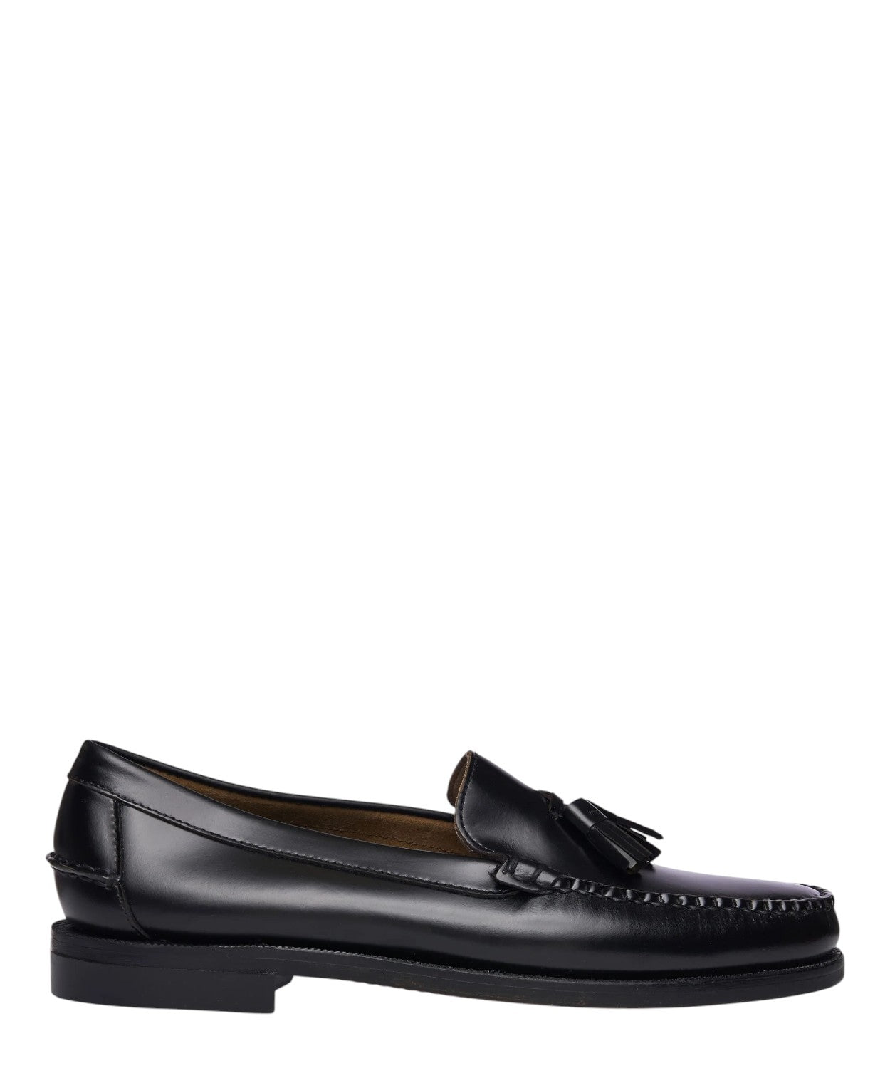 Mocassini Sebago Classic Will Black in Pelle Nera