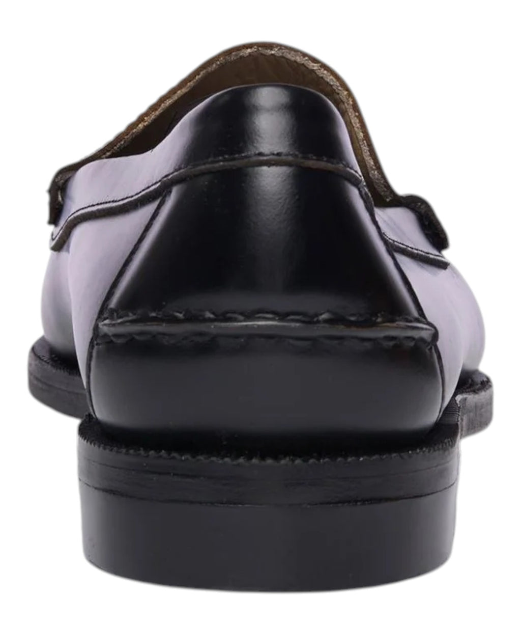 Mocassini Sebago Classic Will Black in Pelle Nera