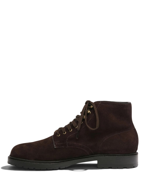 Stivaletti Uomo in Suede con Costruzione Blake
