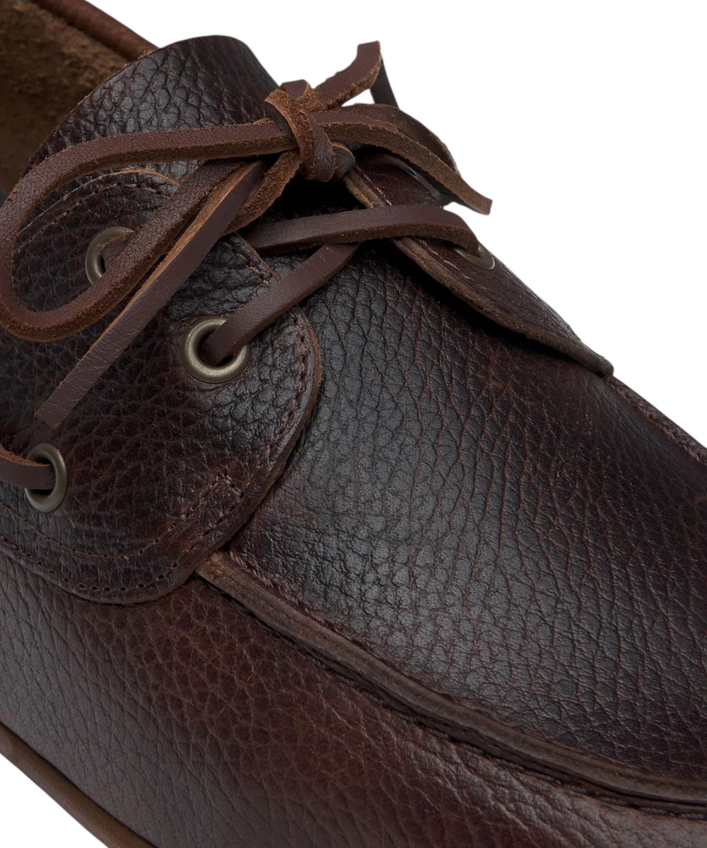 Sebago Owen Tumbled Heren Leren Bootschoenen in Getrommeld Bruin
