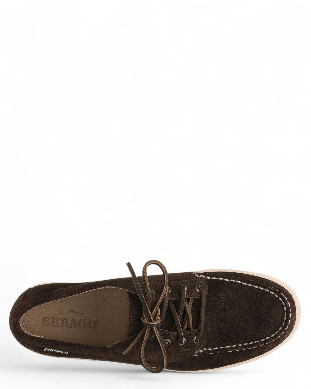 Sebago Mocassino Uomo, Modello Askoofield Suede, Cucite a