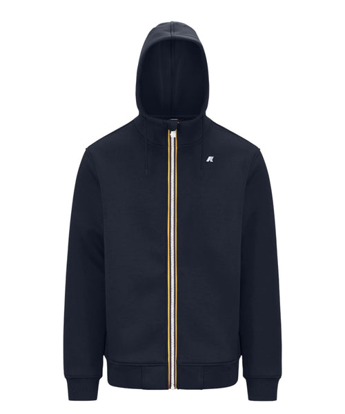 Rainer Spacer Herren-Sweatshirt mit Kapuze und Reißverschluss
