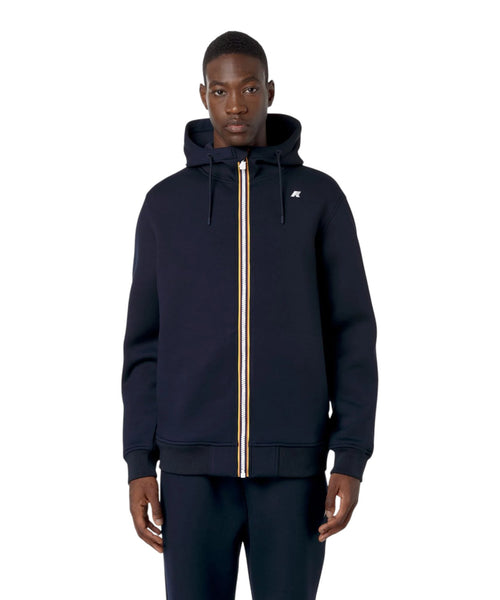 Rainer Spacer Herren-Sweatshirt mit Kapuze und Reißverschluss