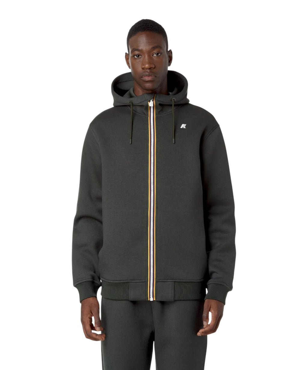 Felpa Uomo Rainer Spacer con Cappuccio e Zip
