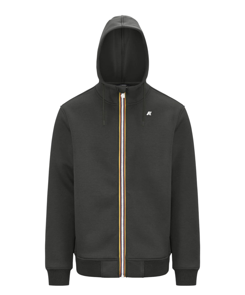 Felpa Uomo Rainer Spacer con Cappuccio e Zip