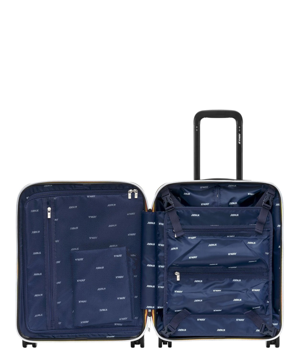 Trolley cabina rigido K-Way Eudoxie 39L per viaggi