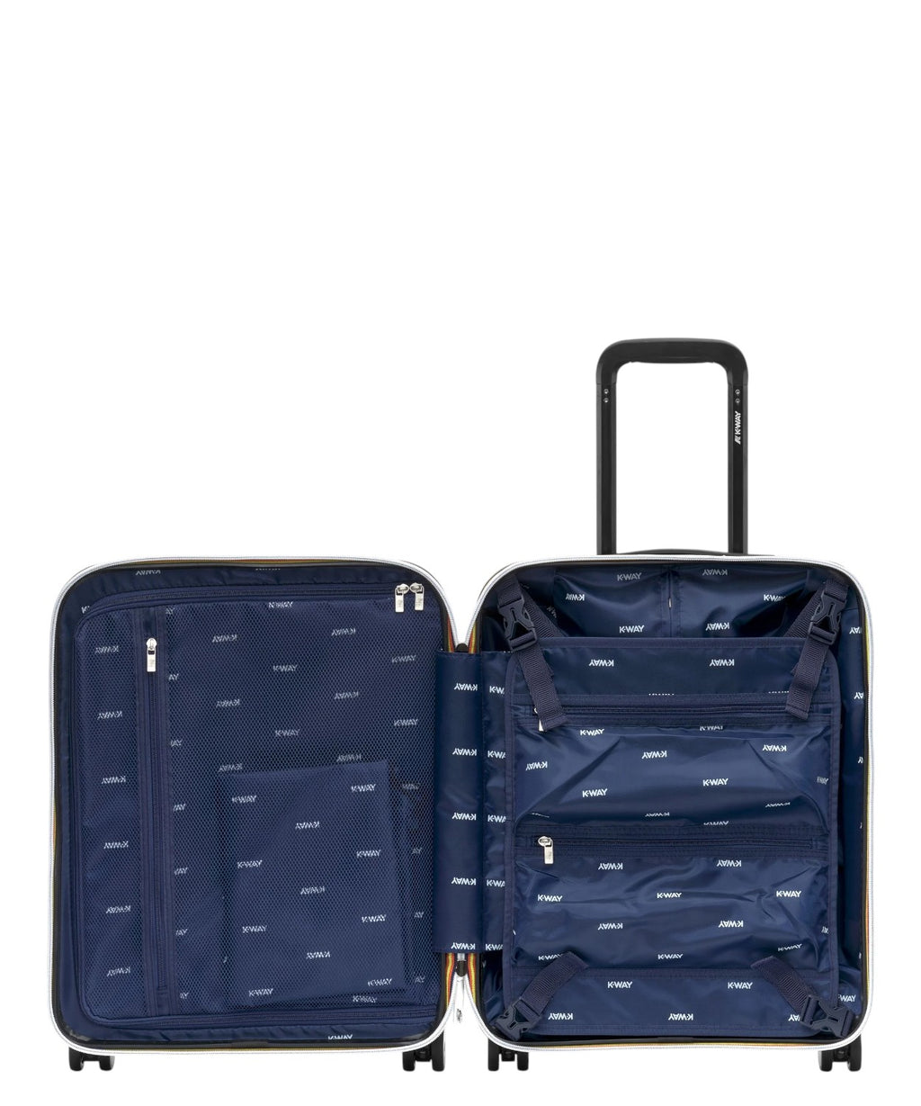 Trolley cabina rigido K-Way Eudoxie 39L per viaggi