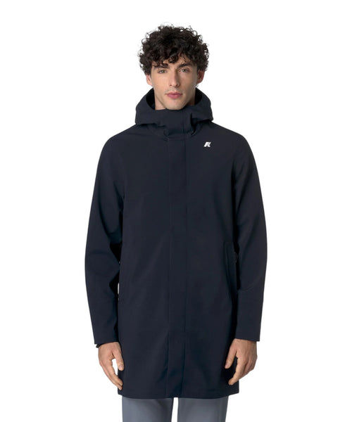 Chaqueta larga Hombre Thomas impermeable, corte slim