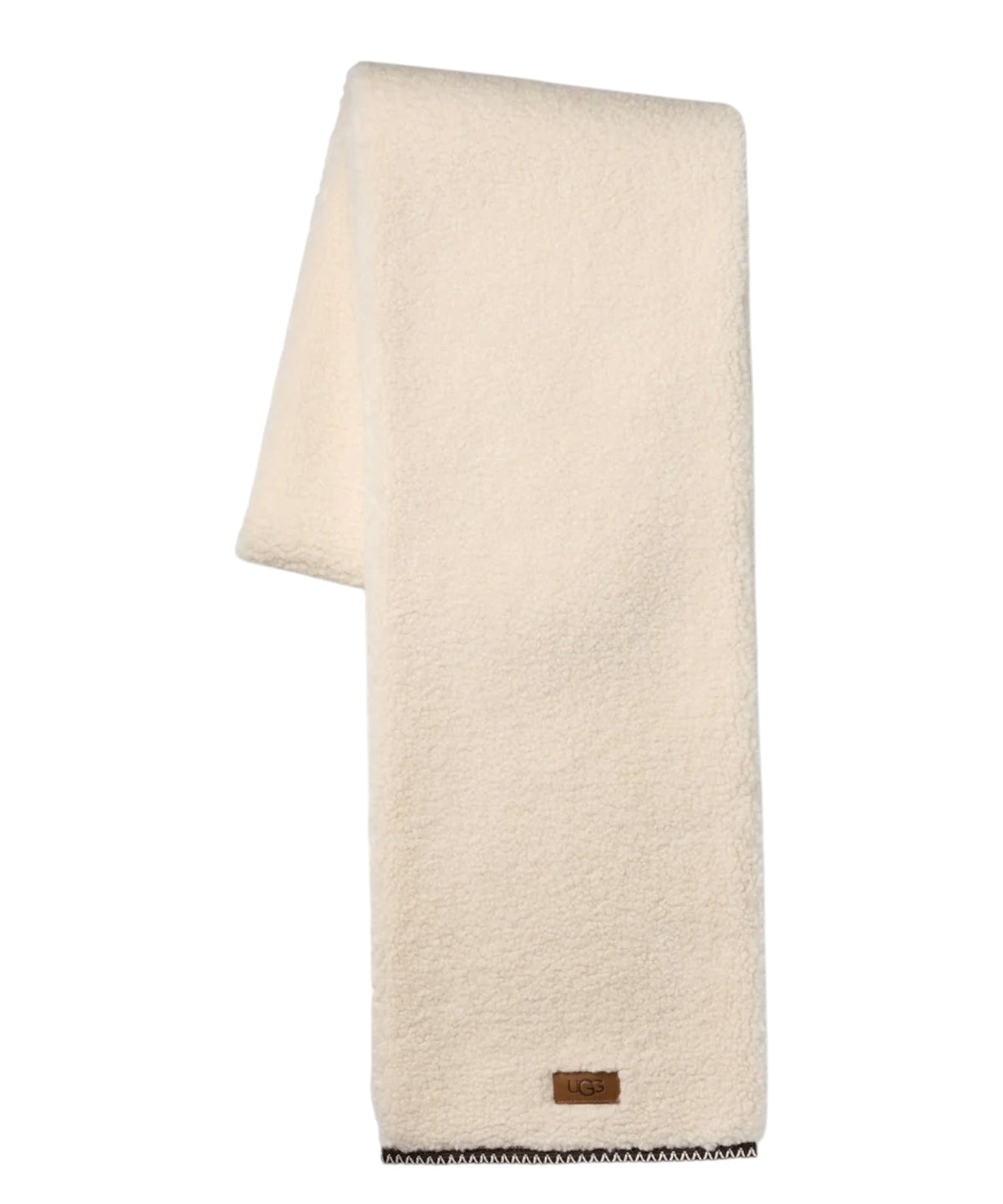 Sciarpa UGG Braid Scarf in Poliestere con Bordo Intrecciato