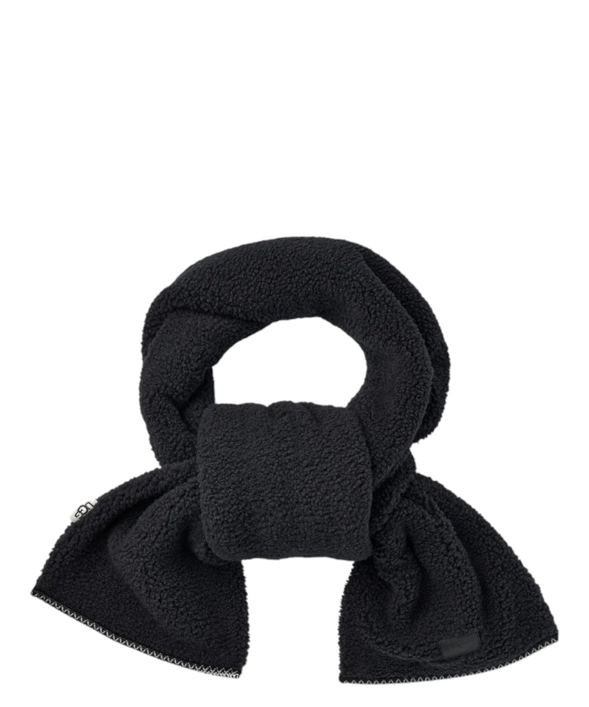 Sciarpa UGG Braid Scarf in Poliestere con Bordo Intrecciato