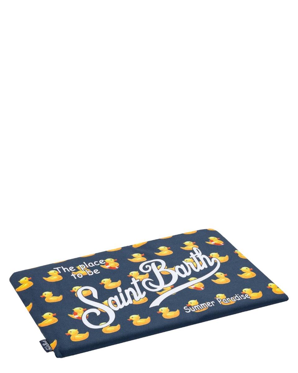 Telo mare in microfibra con stampa paperelle-Accessori mare-Mc2 Saint Barth-Vittorio Citro Boutique