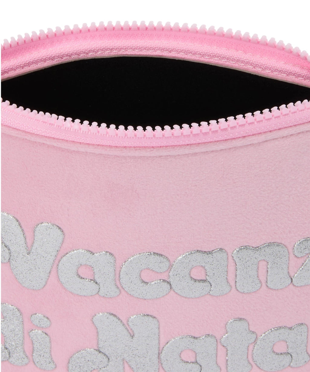 Pochette Aline effetto lana rosa “Vacanze di Natale” – Special Edition-Mc2 Saint Barth-Pochette-Vittorio Citro Boutique