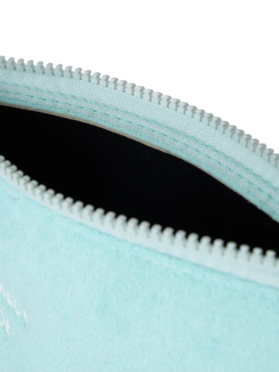 Pochette Aline in spugna verde acqua-Mc2 Saint Barth-Pochette-Vittorio Citro Boutique