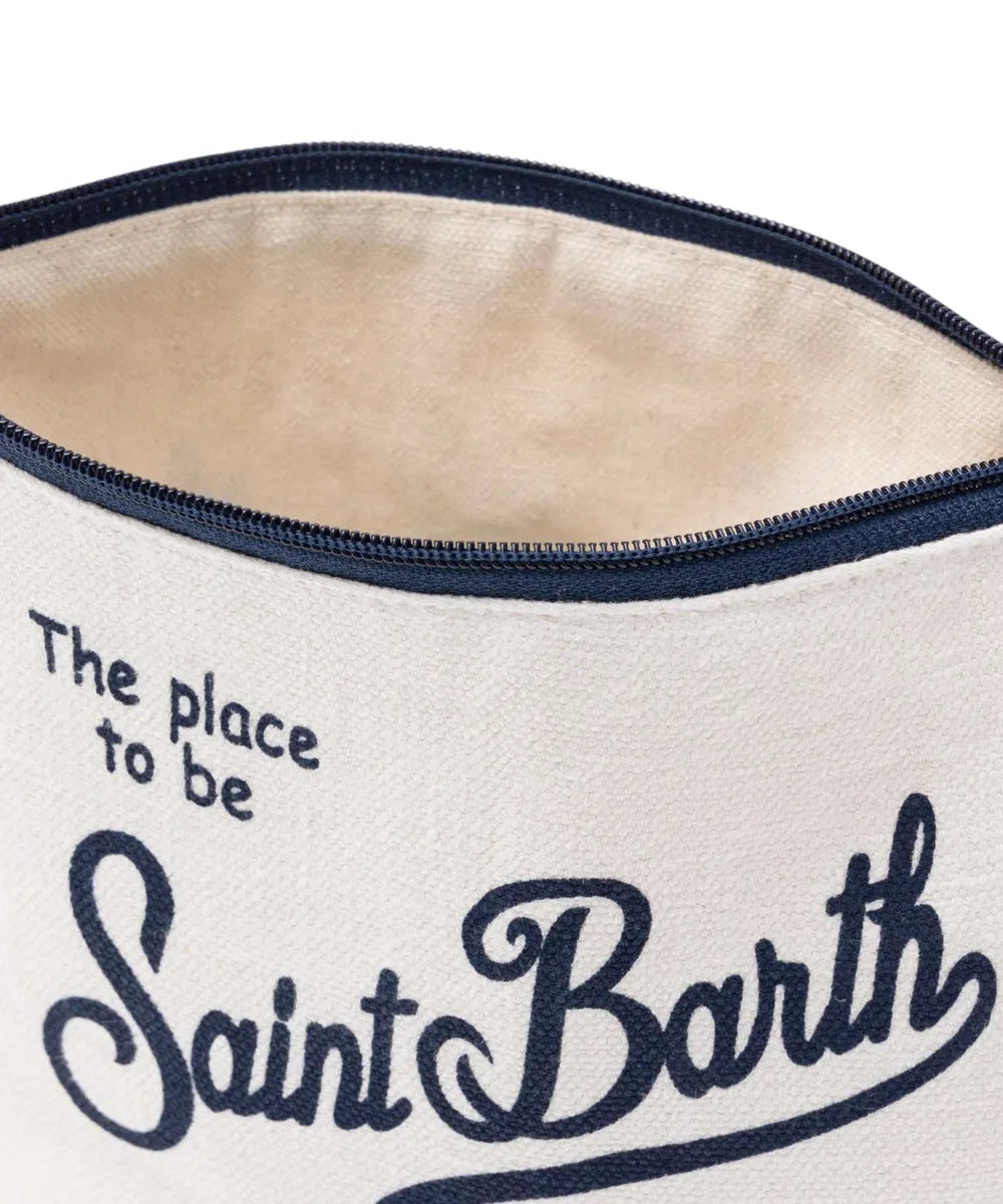 Pochette in lino Aline-Pochette-Mc2 Saint Barth-Vittorio Citro Boutique