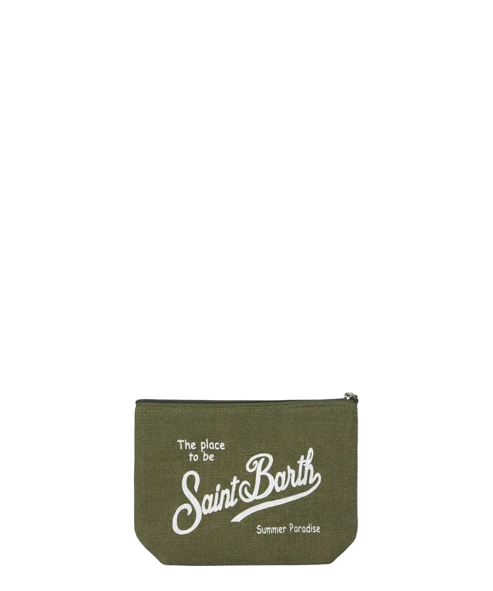 Pochette in lino Aline-Pochette-Mc2 Saint Barth-Vittorio Citro Boutique