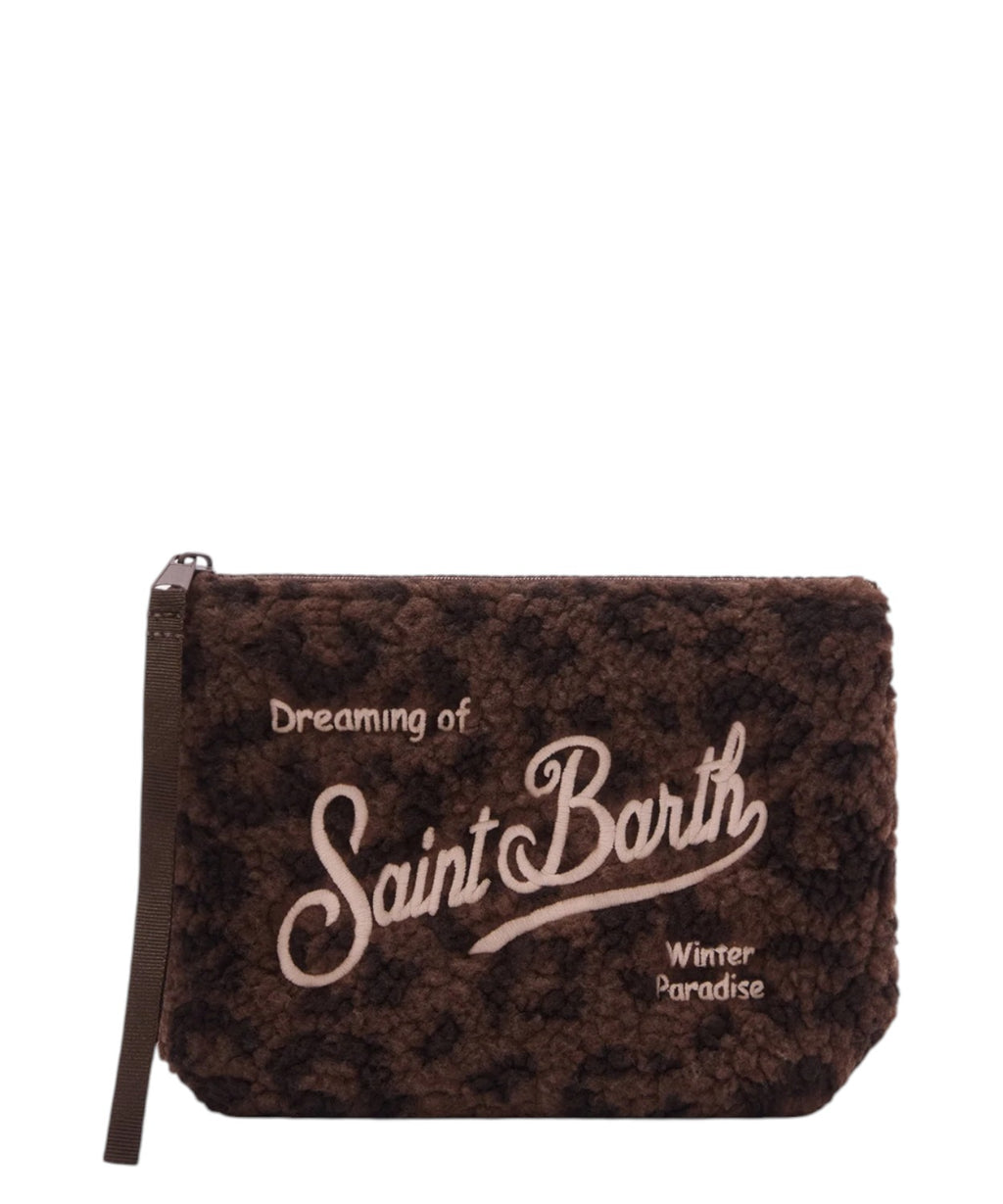 Mc2 Saint Barth Pochette Aline Teddy con logo