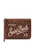 Mc2 Saint Barth Pochette Aline in Tweed con logo
