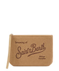 Mc2 Saint Barth Pochette Aline in Feltro con Logo