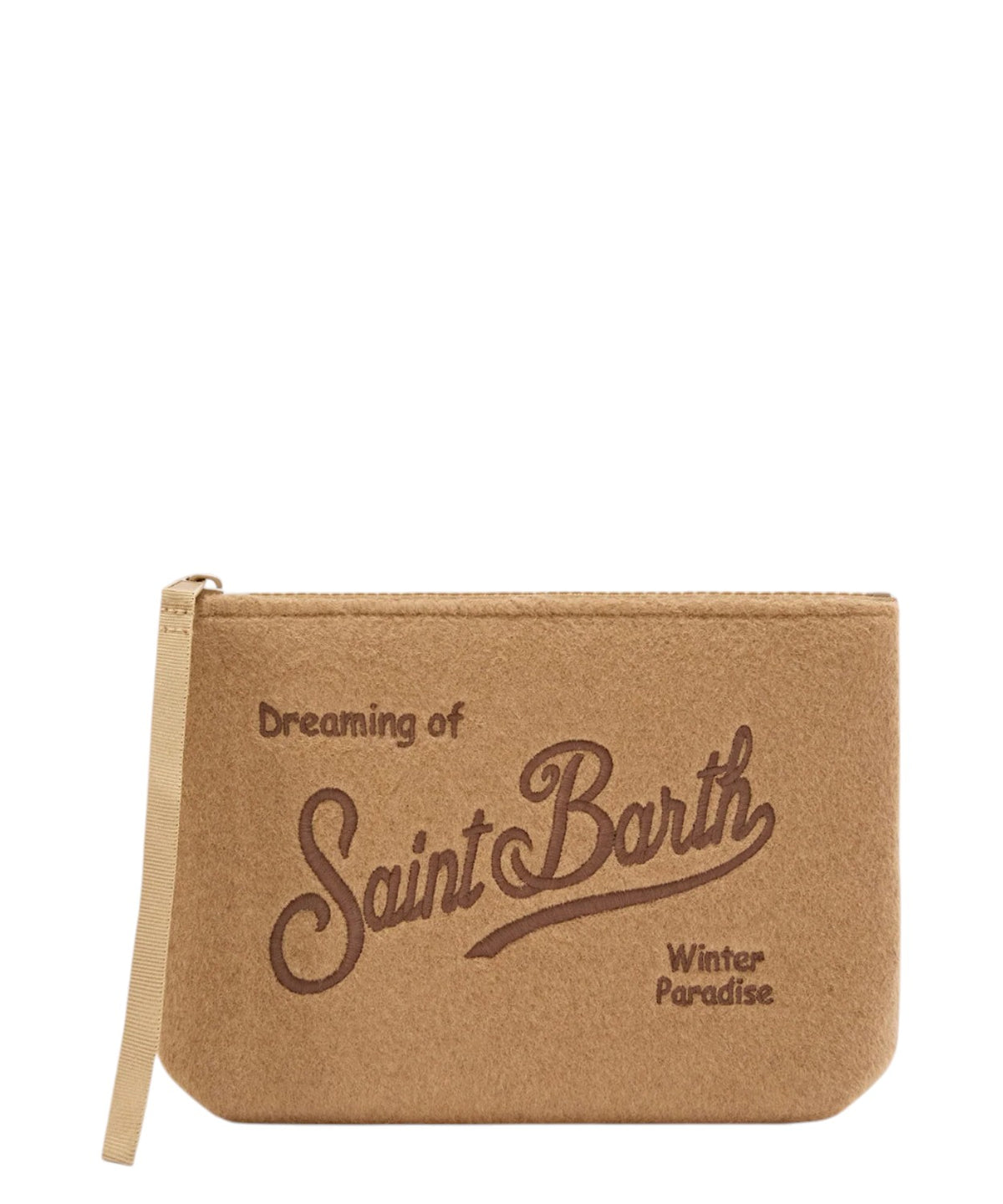 Mc2 Saint Barth Pochette Aline in Feltro con Logo