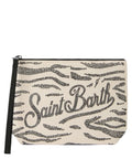 Pochette Aline MC2 Saint Barth in Scuba Zebrata