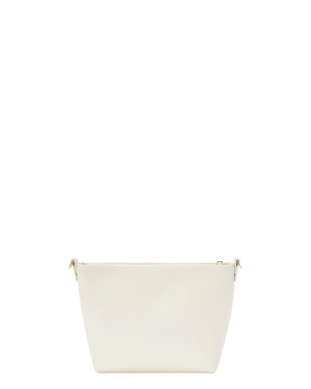 MC2 Saint Barth Aline White Leather Shoulder Bag