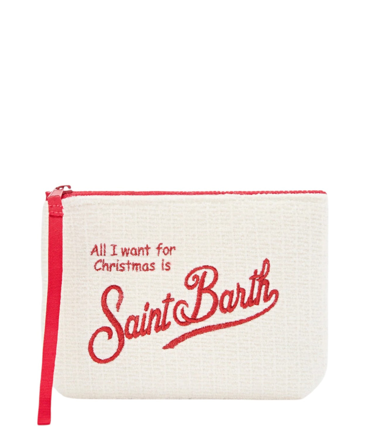 Mc2 Saint Barth Pochette Aline Tricot con Logo XMAS