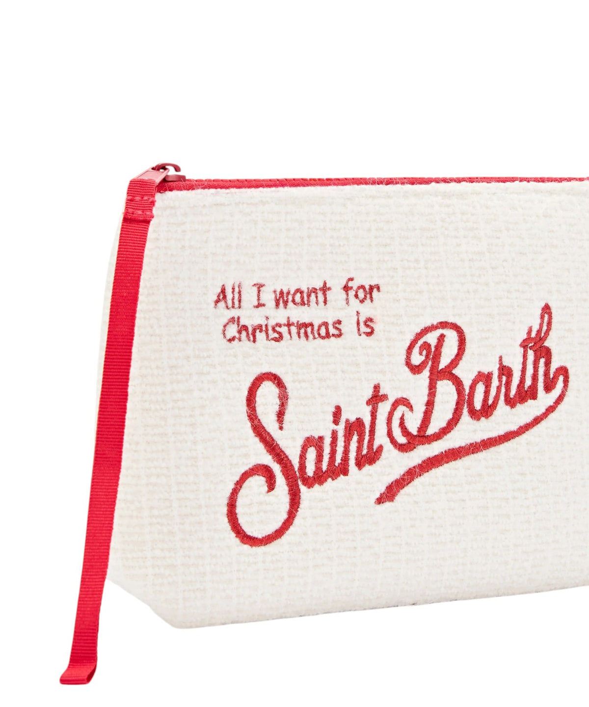 Mc2 Saint Barth Pochette Aline Tricot con Logo XMAS