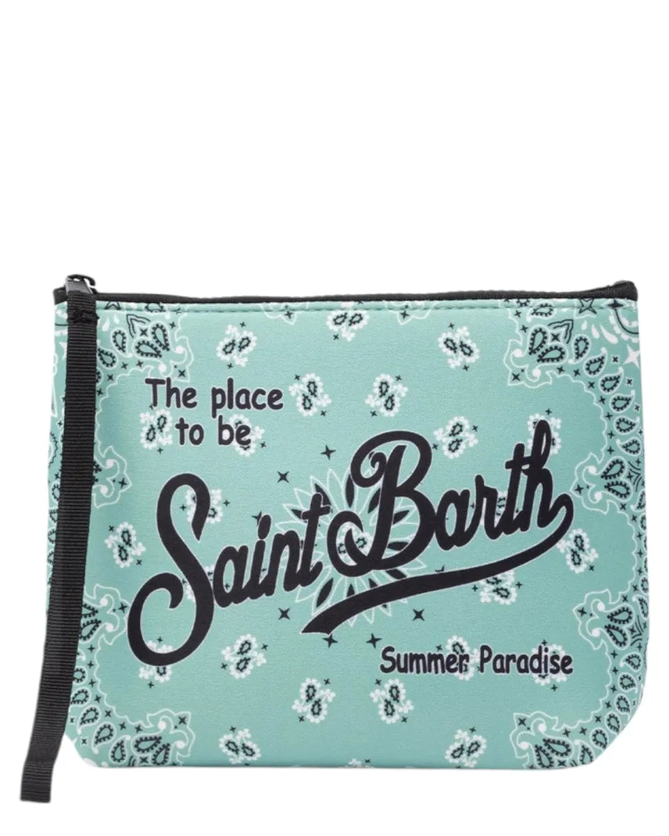 Pochette Aline in scuba con stampa bandana-Mc2 Saint Barth-Pochette-Vittorio Citro Boutique