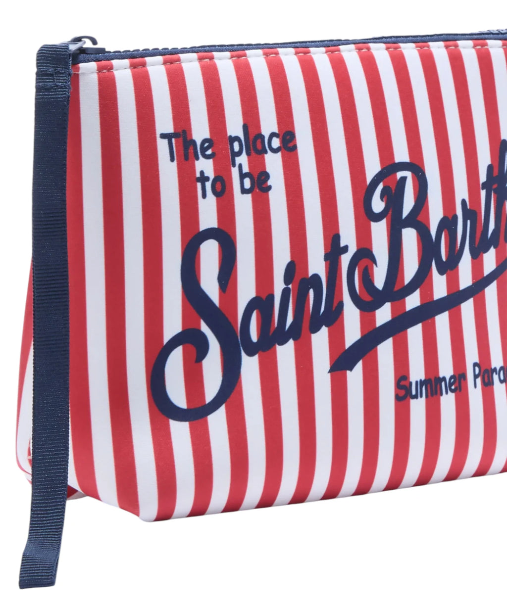 Pochette Aline MC2 Saint Barth neopreno su logotipu