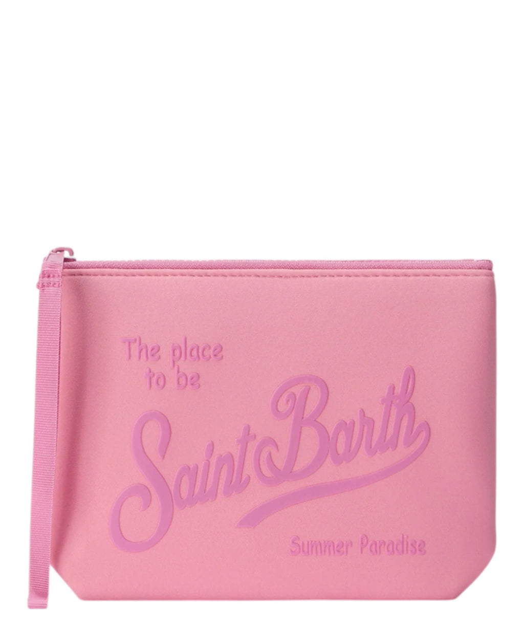 Pochette Aline MC2 Saint Barth neopreno su logotipu