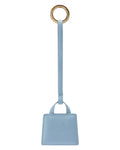 Charm para bolso MC2 Saint Barth en piel azul celeste