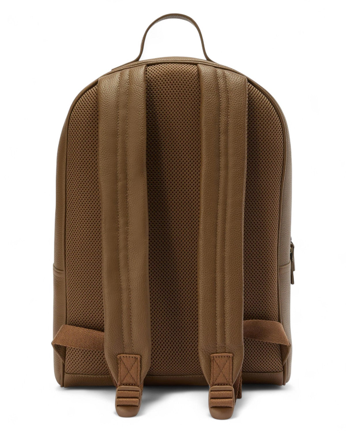 Backpack in pelle grain con logo-Mc2 Saint Barth-Zaini-Vittorio Citro Boutique