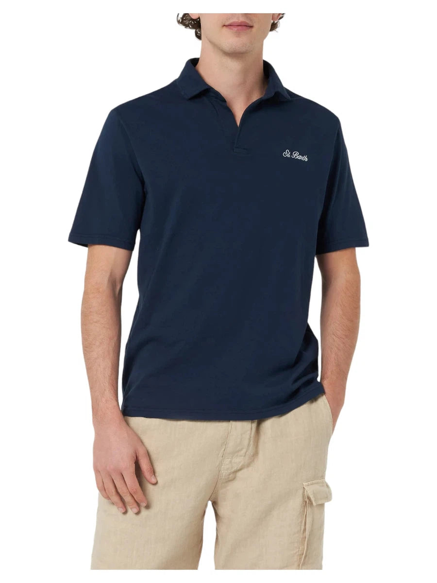Polo Brighton in Jersey di Cotone-Mc2 Saint Barth-Polo-Vittorio Citro Boutique