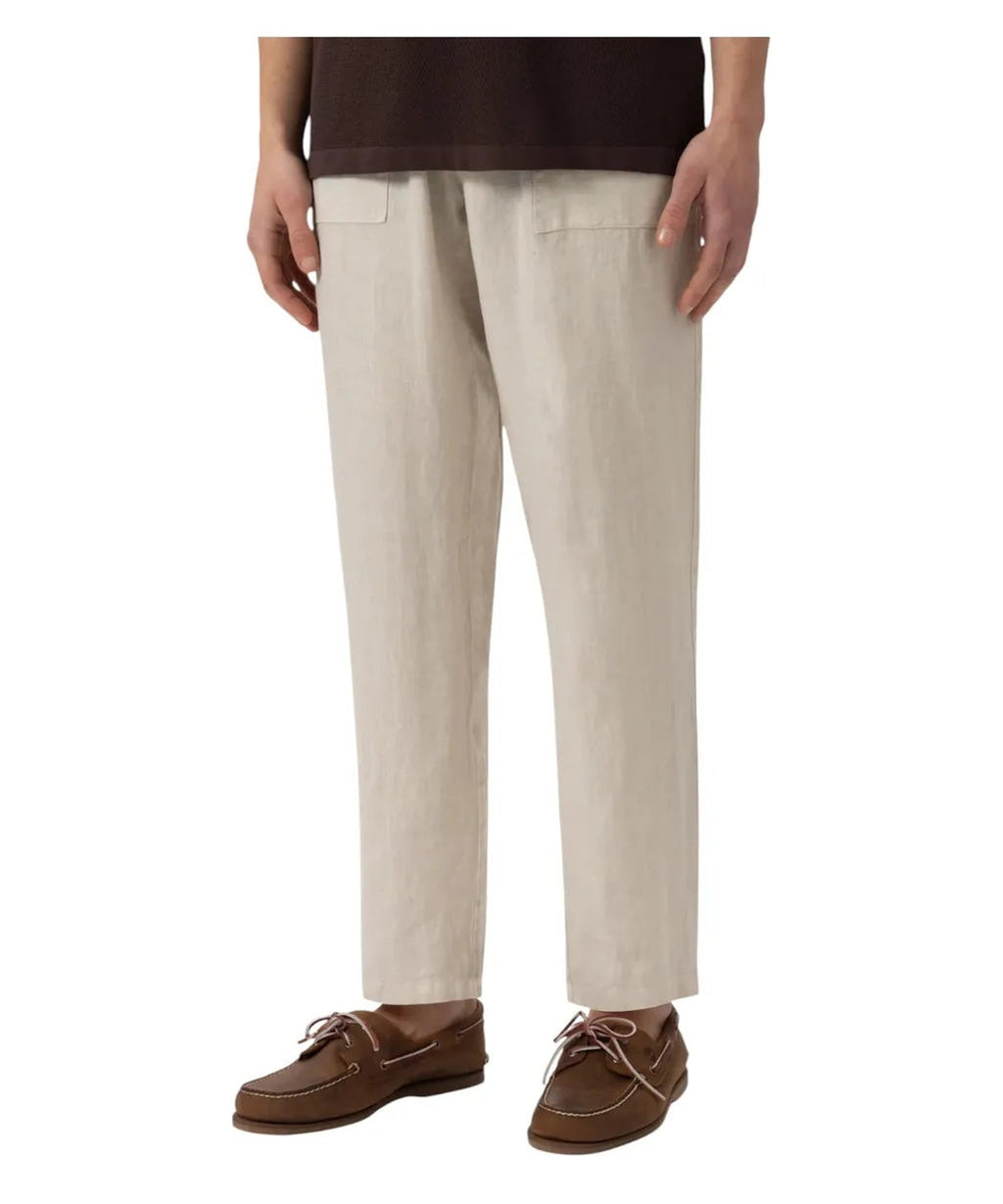 Pantaloni Uomo in Lino Calais-Pantaloni-Mc2 Saint Barth-Vittorio Citro Boutique