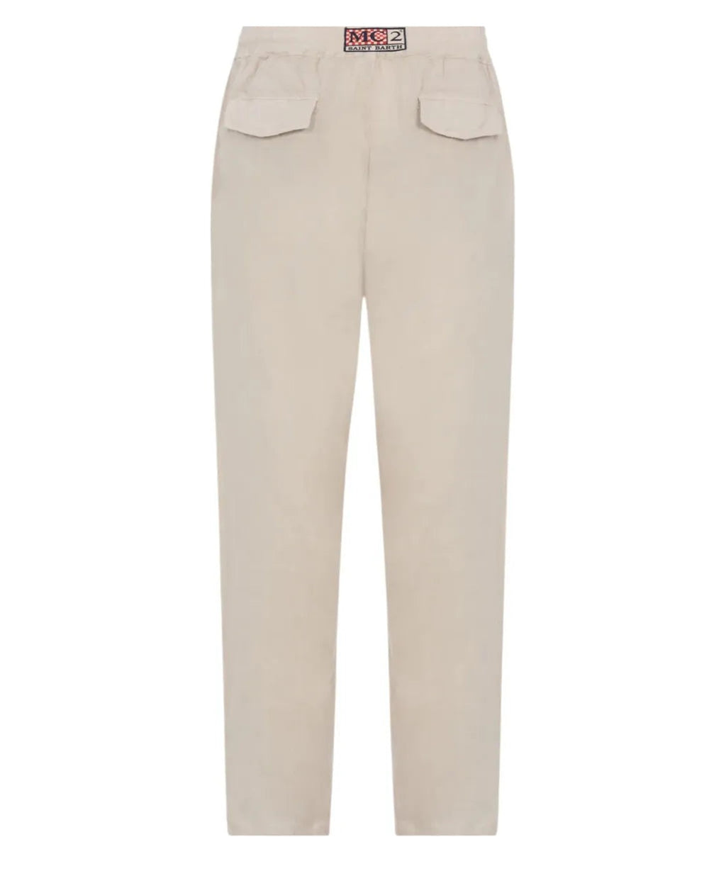 Pantaloni Uomo in Lino Calais-Pantaloni-Mc2 Saint Barth-Vittorio Citro Boutique