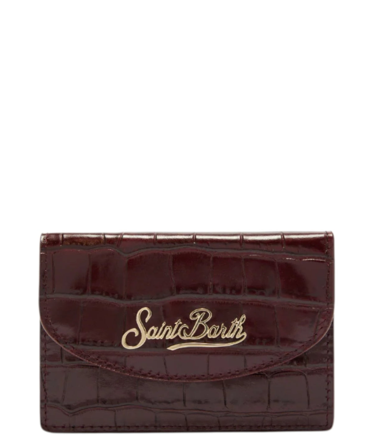 Pasjeshouders MC2 Saint Barth van leer met krokodillenprint