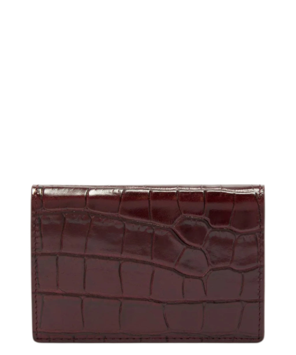Pasjeshouders MC2 Saint Barth van leer met krokodillenprint