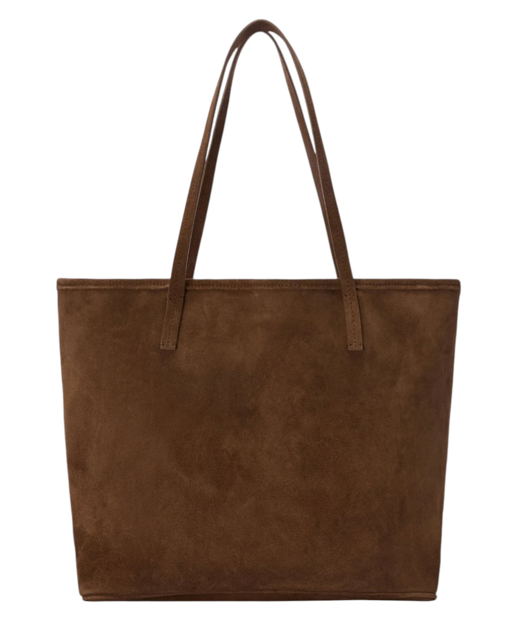 MC2 Saint Barth City Regular Suede Bag with Removable Pouch